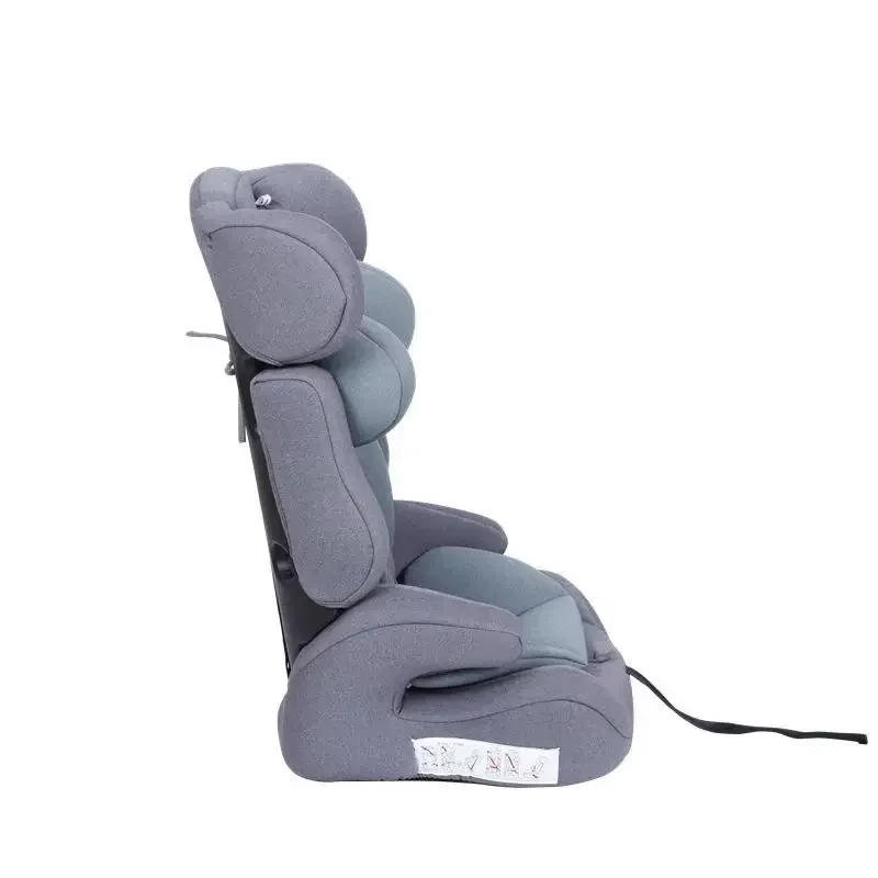 EG84 Asiento de coche plegable multifunción, refuerzo de seguridad universal para niños, silla de bebé compacta de 9 meses a 12 años,