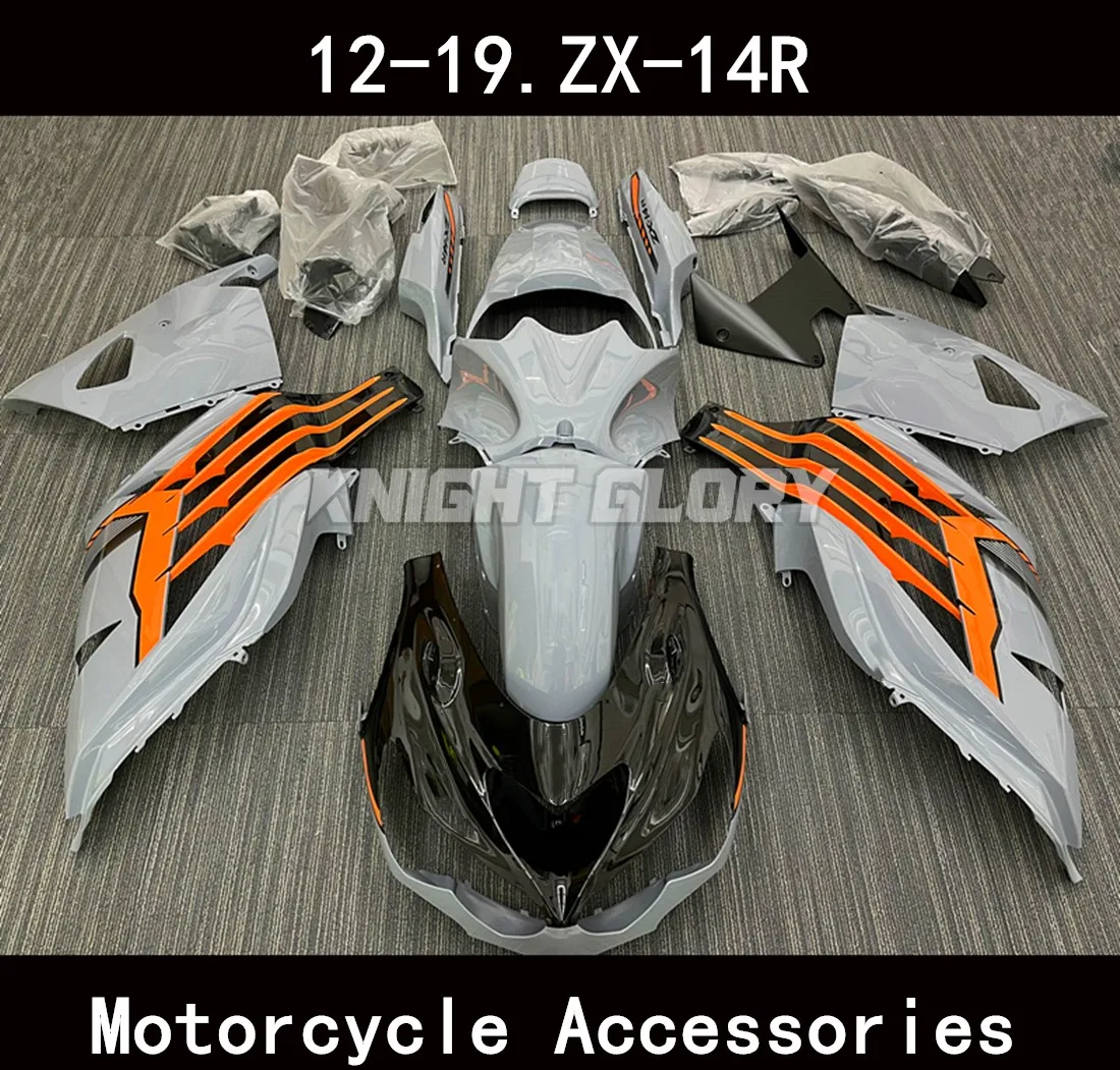 

Plastic motorcycle cover kit suitable for ZX-14R models from 2012-2019 High-quality ABS injection molded kit.