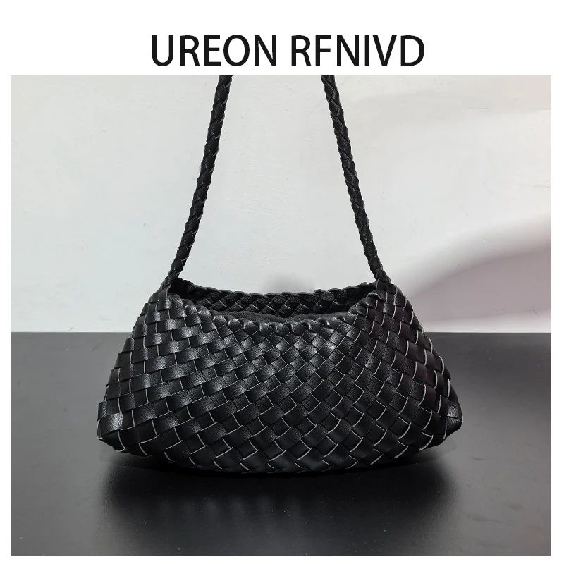 

Ureon Rfnivd Hanrted Women's Underarm Bag 2025 New Vintage Handbag Single oulder Bag European Faion Synthetic Leather