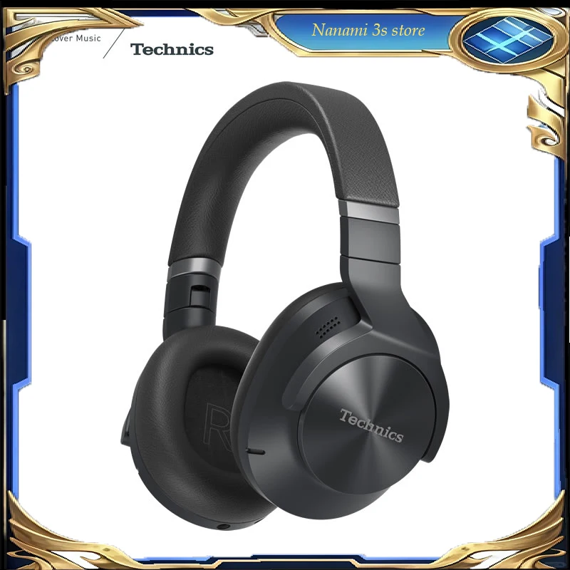 테크닉스 EAH-A800 헤드마운트 블루투스 헤드폰, 무선/유선 01 하이브리드 노이즈 캔슬링, 빠른 충전, 긴 배터리 수명