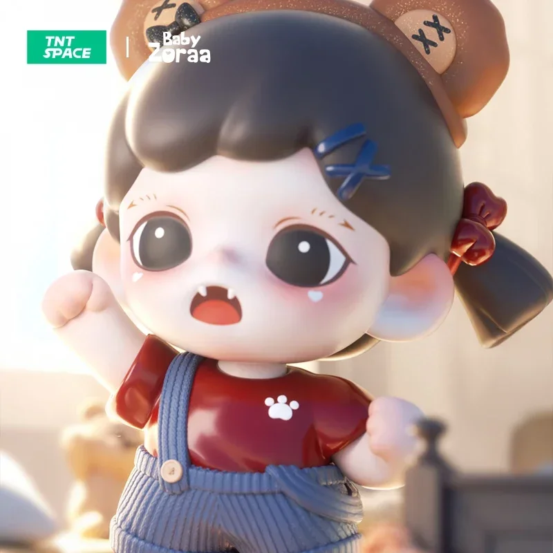 Zoraa Cheer On Bear Cub Series Big Baby Doll Anime Figure Guess Bag Ornament Figurines Home Decor Dolls Model Girls Gift