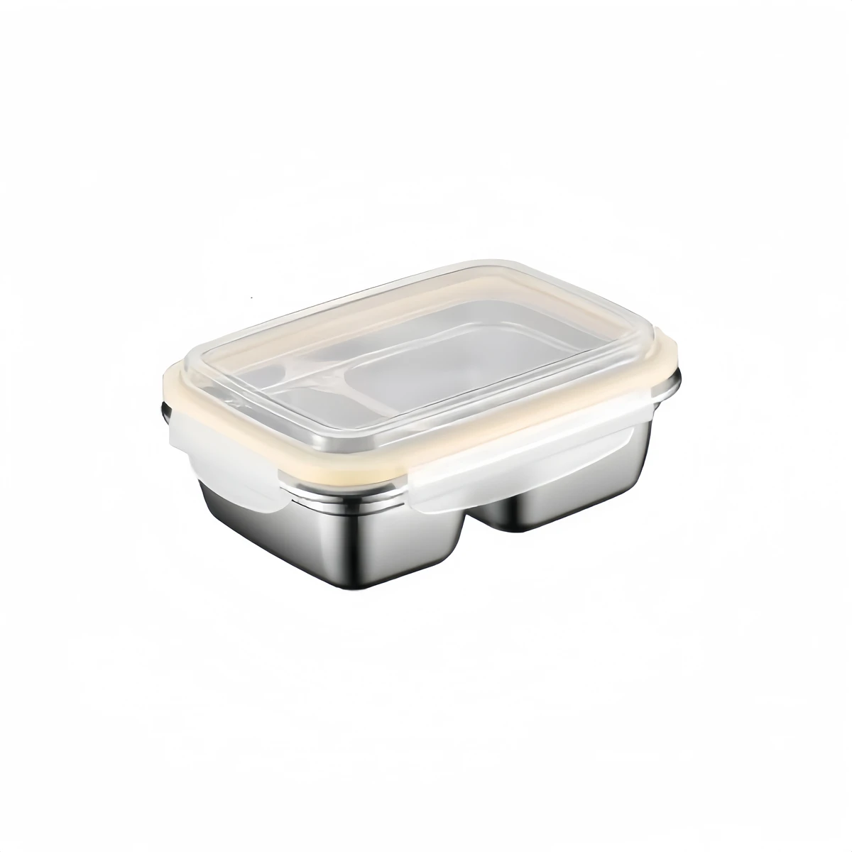 Picnic Accessory Leak-Proof Snack Box 19.5x19.5x7cm Snack Containers Perfect For Picnics Transport-Friendly Box