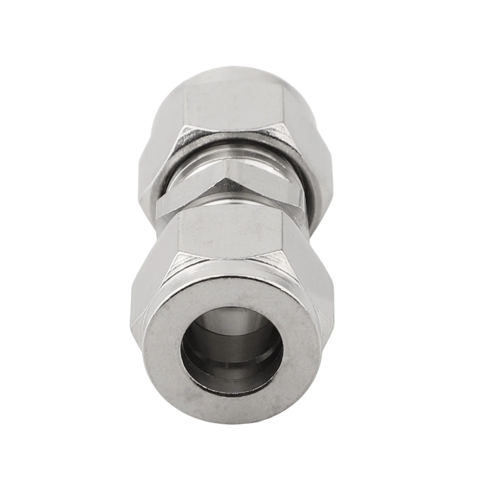 Pipe Ferrules Stainless Steel Joint Threaded Ferrule Straight Through Butts For Connecting Pipes Pipe Ferrule Reducer Connection