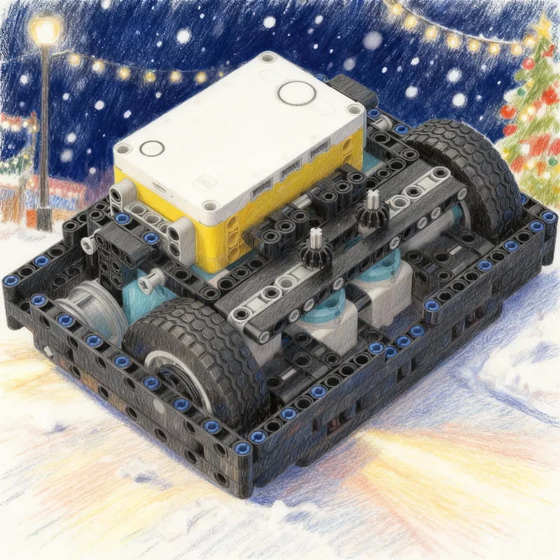 Art Craft Robot - 266 قطعة من مكعبات البناء MOC