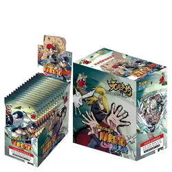 Naruto Box Card Deidara Gaara Roronoa Zoro Anime Character Game Collection Flash Card Cartoon Board Game Toys Christmas Gift