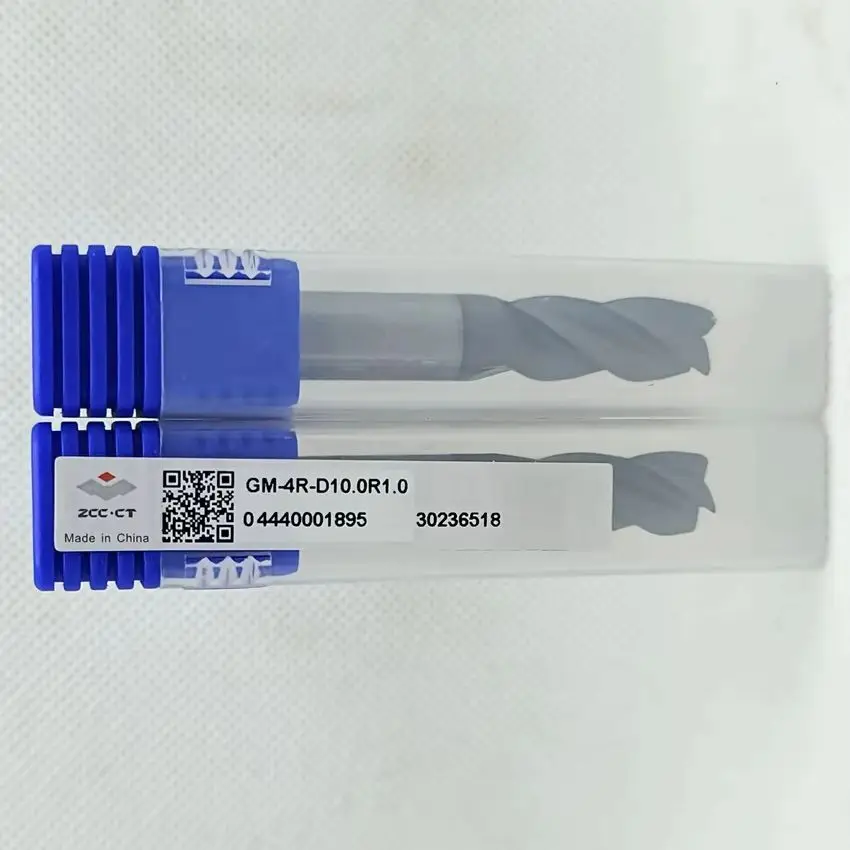 

GM-4R-D10.0R0.5 ZCC.CT Four edge circular arc end mill D10.0R0.5*10*25*75 4F Corner Rounding End Mills 4 Flutes End Mills