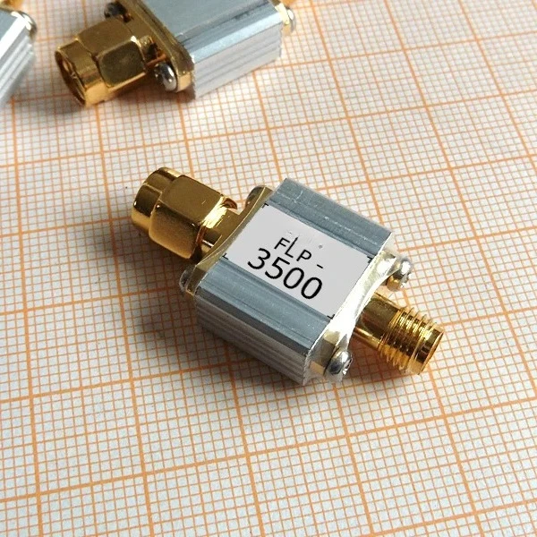 3500MHz low pass filter, 3.5GHz transmitter, harmonic suppression special SMA interface