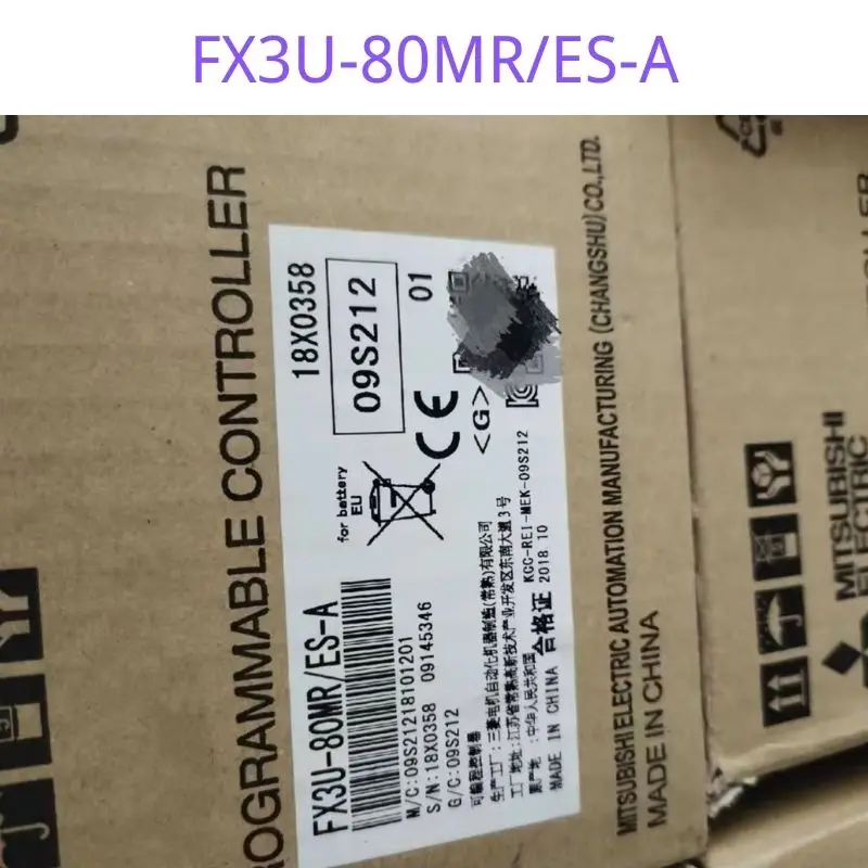 FX3U-80MR/ES-A New Original PLC Module FX3U 80MR ES A