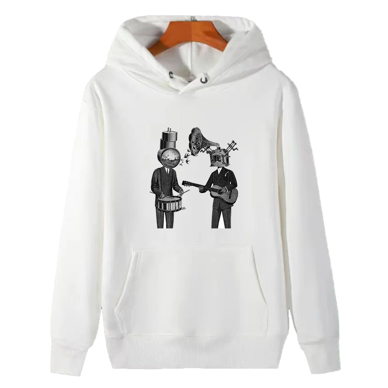 Neutral Milk Hotel Indie Rock Unisex graphic Hooded sweatshirts thick sweater hoodie winter fleece hoodie Men's sportswear