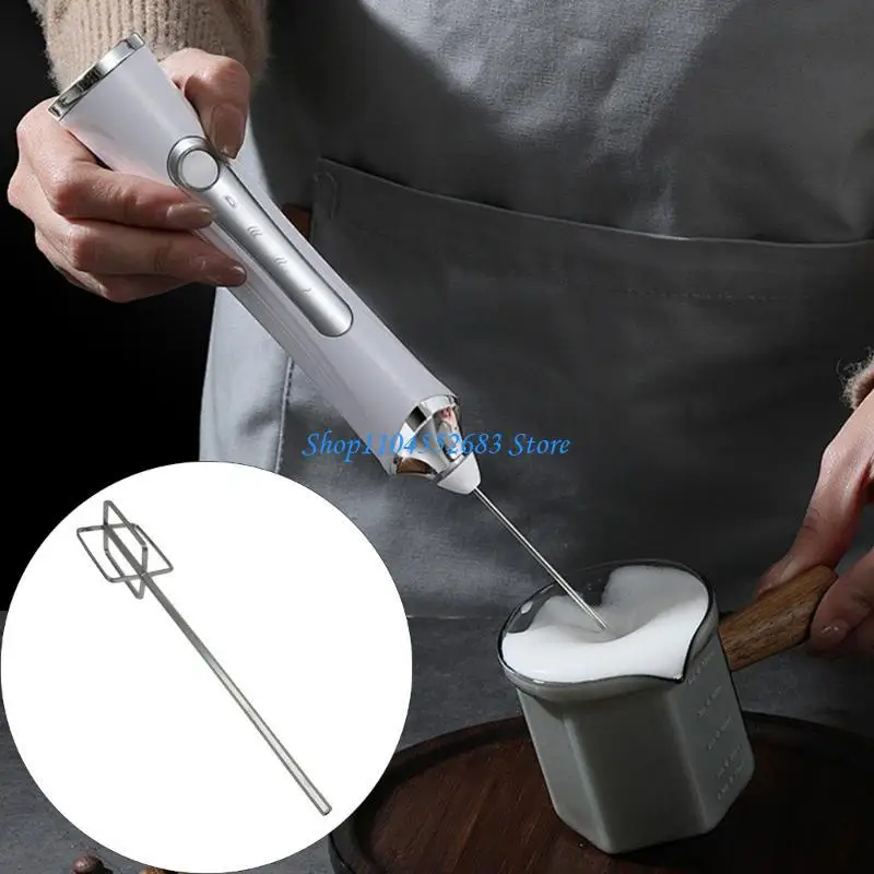 Y6GD واجبات ثقيلة من الفولاذ المقاوم للصدأ للمطبخ اثارة قضيب الخفق أداة خلاطات عزم دوران عالية لتحضير العجين والمعجنات والصلصات #5