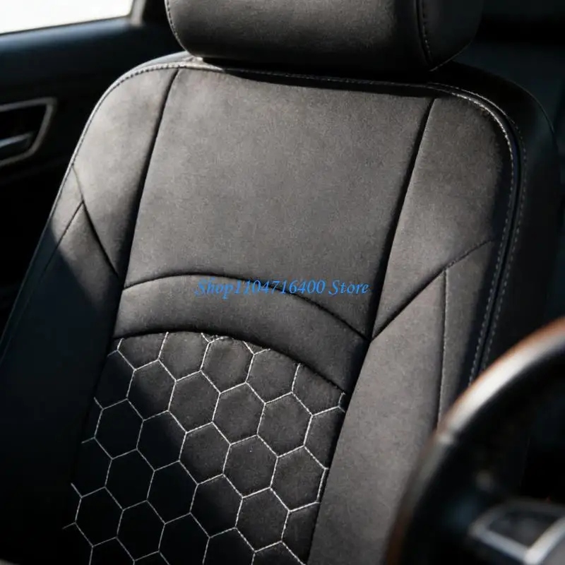 y1gd Sporty Football Hexagonal Design Universal Car Covers Protectors Crafted from Breathable Fabric For Multiple Vehicles