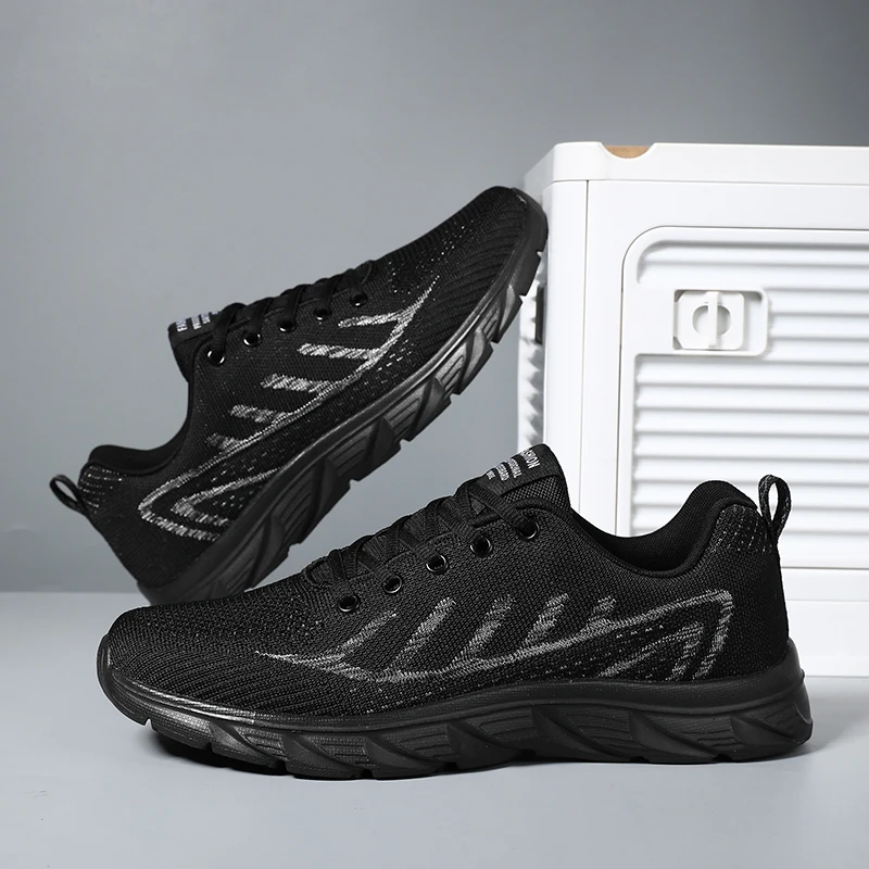 

Brand New Running Shoes Men Air Cushion Mesh Breathable Wear-resistant Hot 2025 Fitness Trainer Sport Male Sneakers Basket Femme