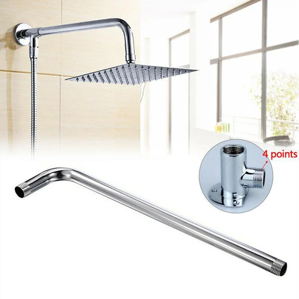 

Shower-Arm Bottom Hose Wall Mounted Shower Head Extension-Arm Joint Shower Nozzle Accessories Shower Fixed Base