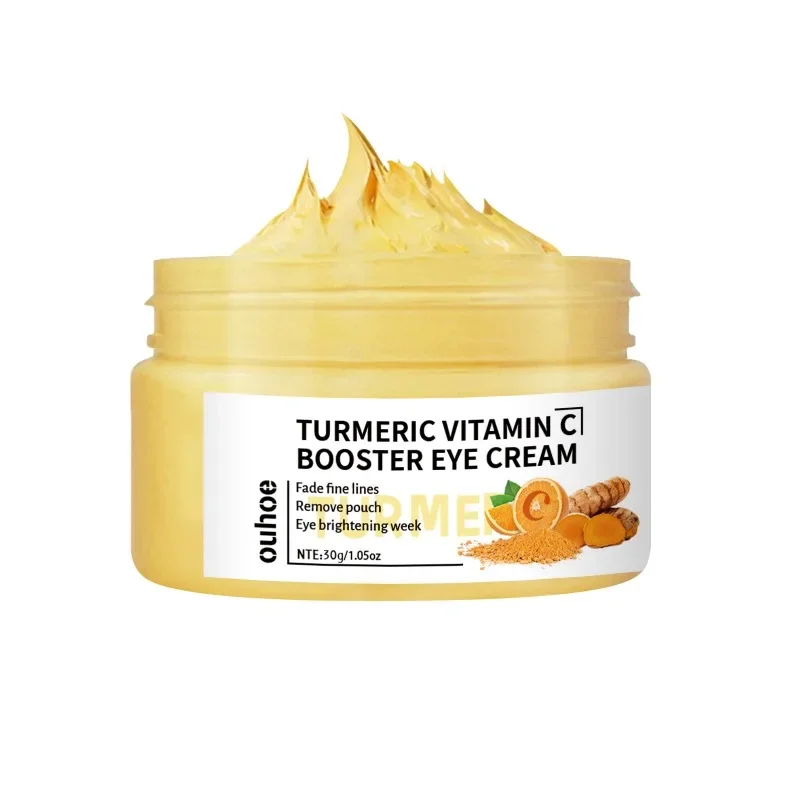 Turmeric Vitamin C Repair Eye Cream Reduce Eye Bags remove Dark Circles Improve Fine Lines whitening Moisturizing firm skin care