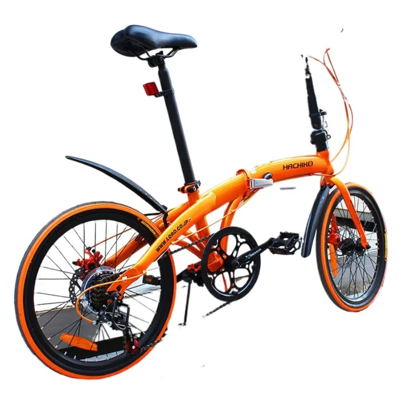 20-Inch Portable Folding Pedal Self-propelled Bike Student Adult Male Female