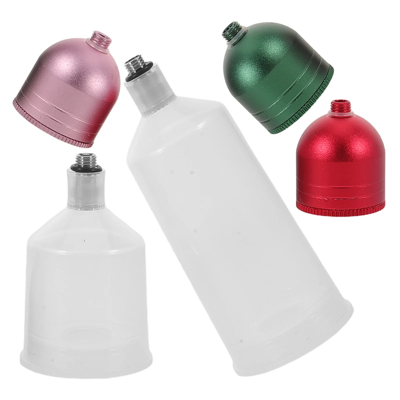 

Craft Art Cup Set 5 Pcs Airbrush Tools for Nail Art Paint Mixing Pots Spray Painting Accessories Storage Bottle Holder Kit