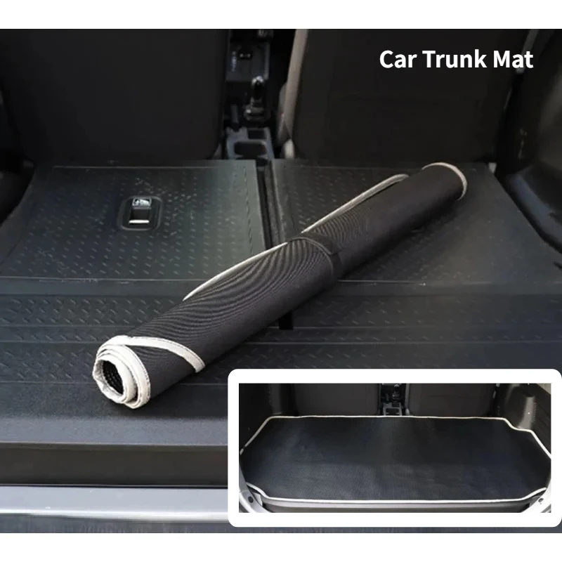 Luggage Mat For Jimny Sierra 2018-2022 JB64 JB64W JB74 JB74W Waterproof Abrasion Resistant Stain Resistant Interior accessories