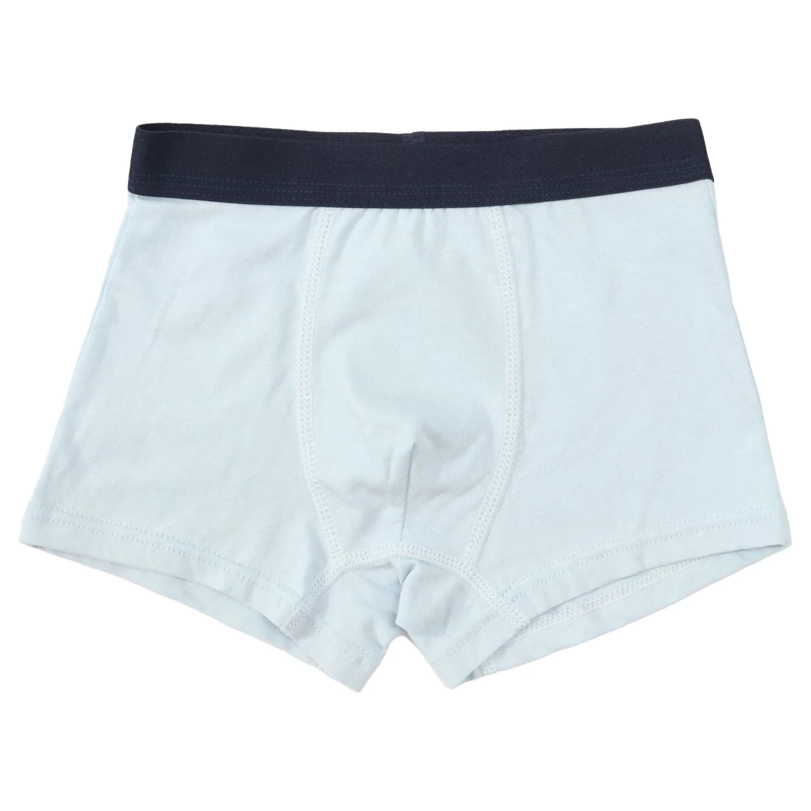 Boxer da allenamento fitness in cotone da 3 pezzi per bambini e ragazzi, intimo elastico a contrasto per abbigliamento sportivo da allenamento sportivo casual