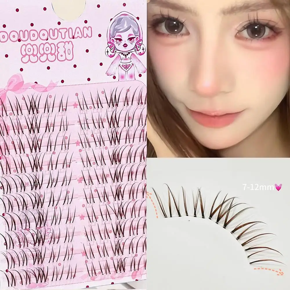 10 rangées de grappes de cils individuels, Extension de cils naturels segmentés, faux cils volants adaptés aux femmes, outils de maquillage, cadeau