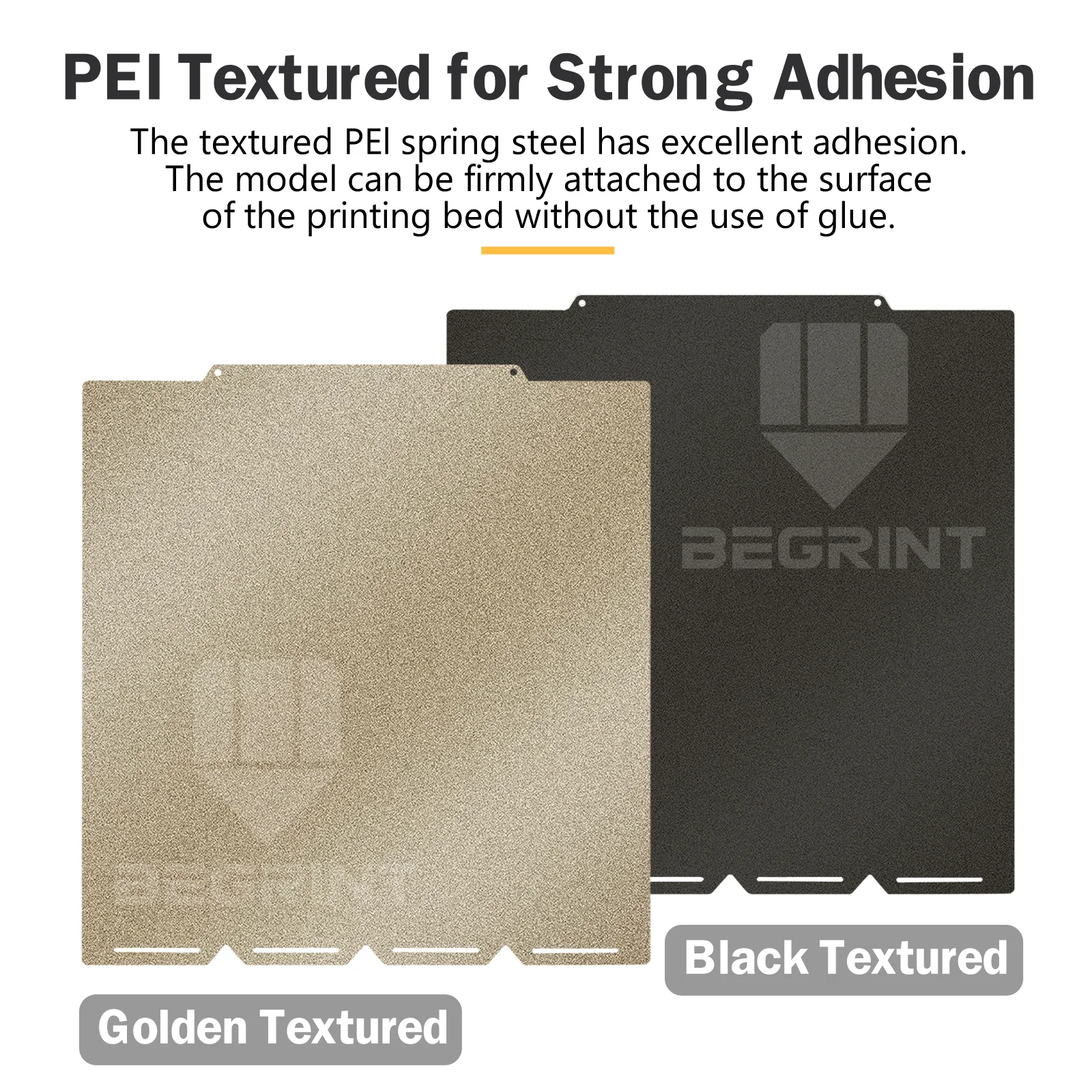 For Snapmaker U1 PEI Textured Thickening Super Adhension Build Plate 276x293mm Double Sided PEI For Snapmaker U1 Accessories