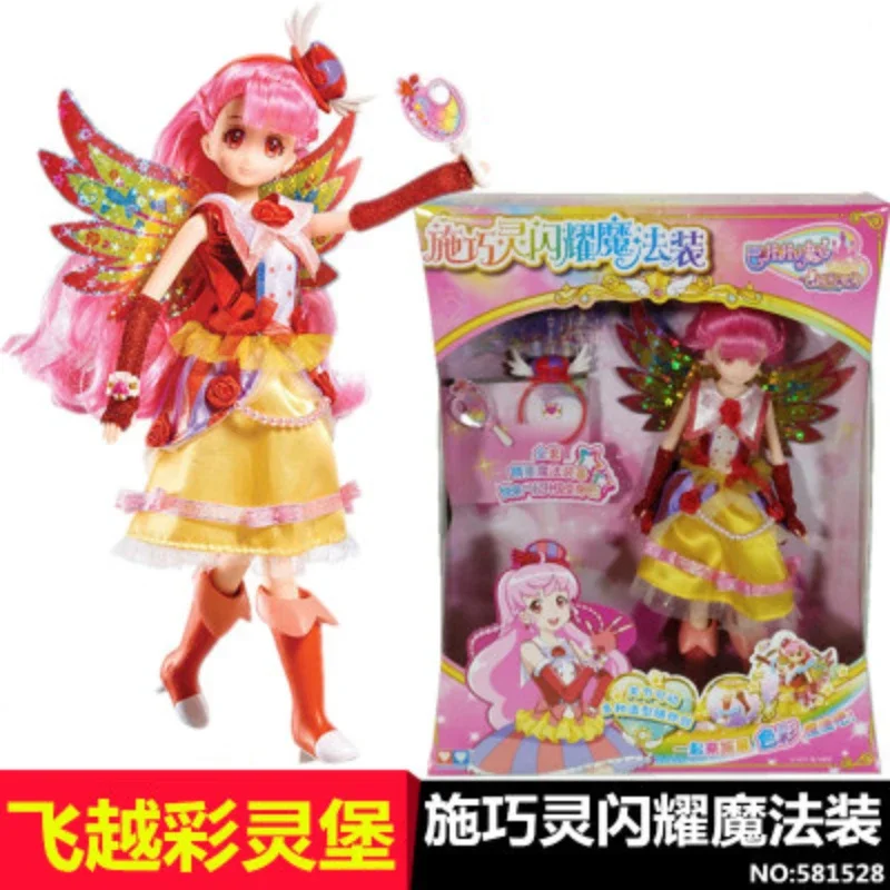 Balala The Fairies Genuine Little Magic Fairy Toy Dressing Shi Qiaoling Lan Hui Yin Xiaomin Cai Li Shining Magic Clothes Gifts