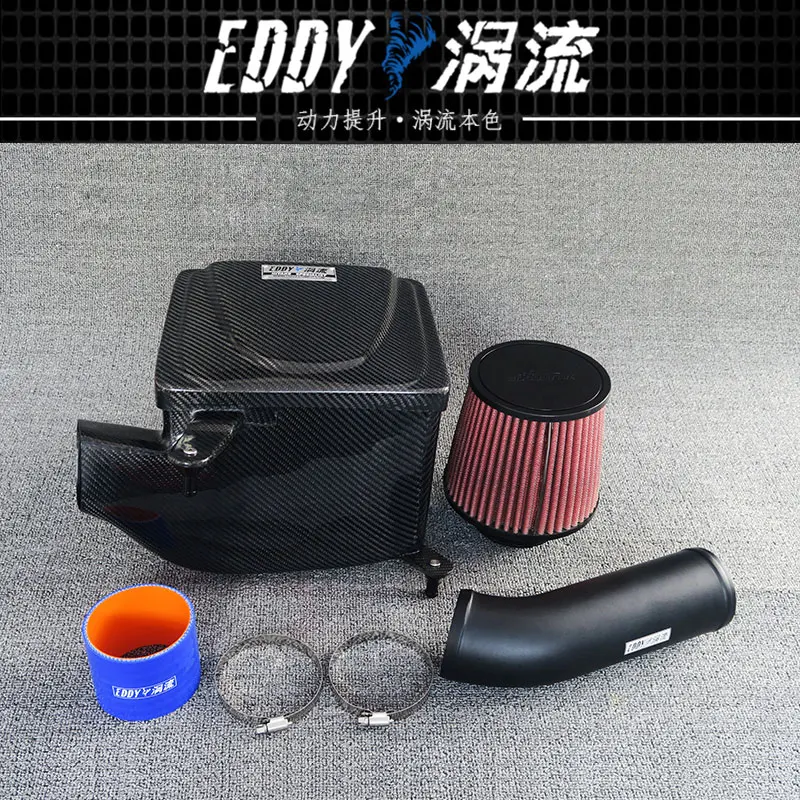 EDDYSTAR High Quality Best Price High Performance cold aie intake kit Washable Reusable Cold Air Intake for Link