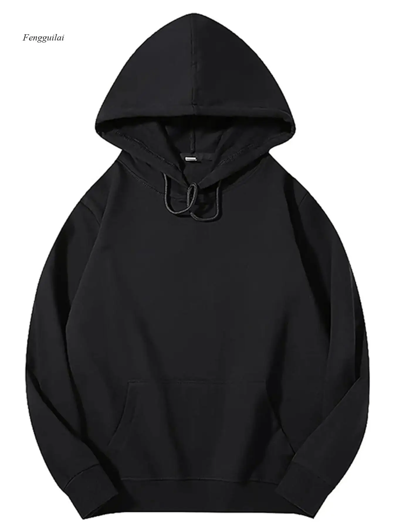 كارتون لطيف القط نمط مقنعين البلوز الطازجة ولطيفة نمط الأبيض البلوز هوديي الكنغر جيب هوديي