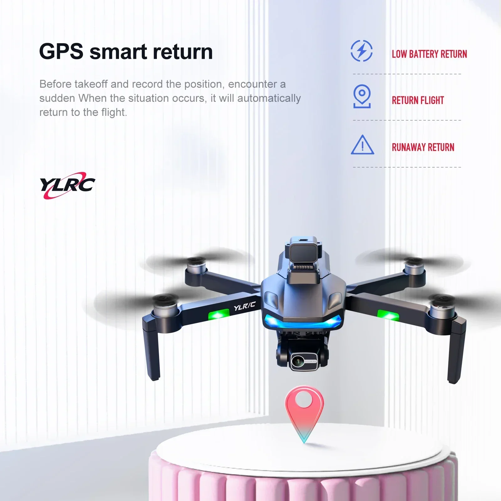 S135 Drone 8K HD Dual Camera Drones 5G WiFi  360 Laser Obstacle Avoidance 3-Axis Pan-tilt GPS Return RC Quadcopter Dron Toy Gift