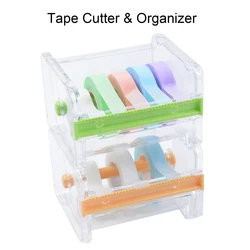 Eyelash Extension Tapes Holder Base Organizer Lash Adhesive Tape Cutter Dispenser Grafting Lash Acrylic Tape Cutting Makeup Tool