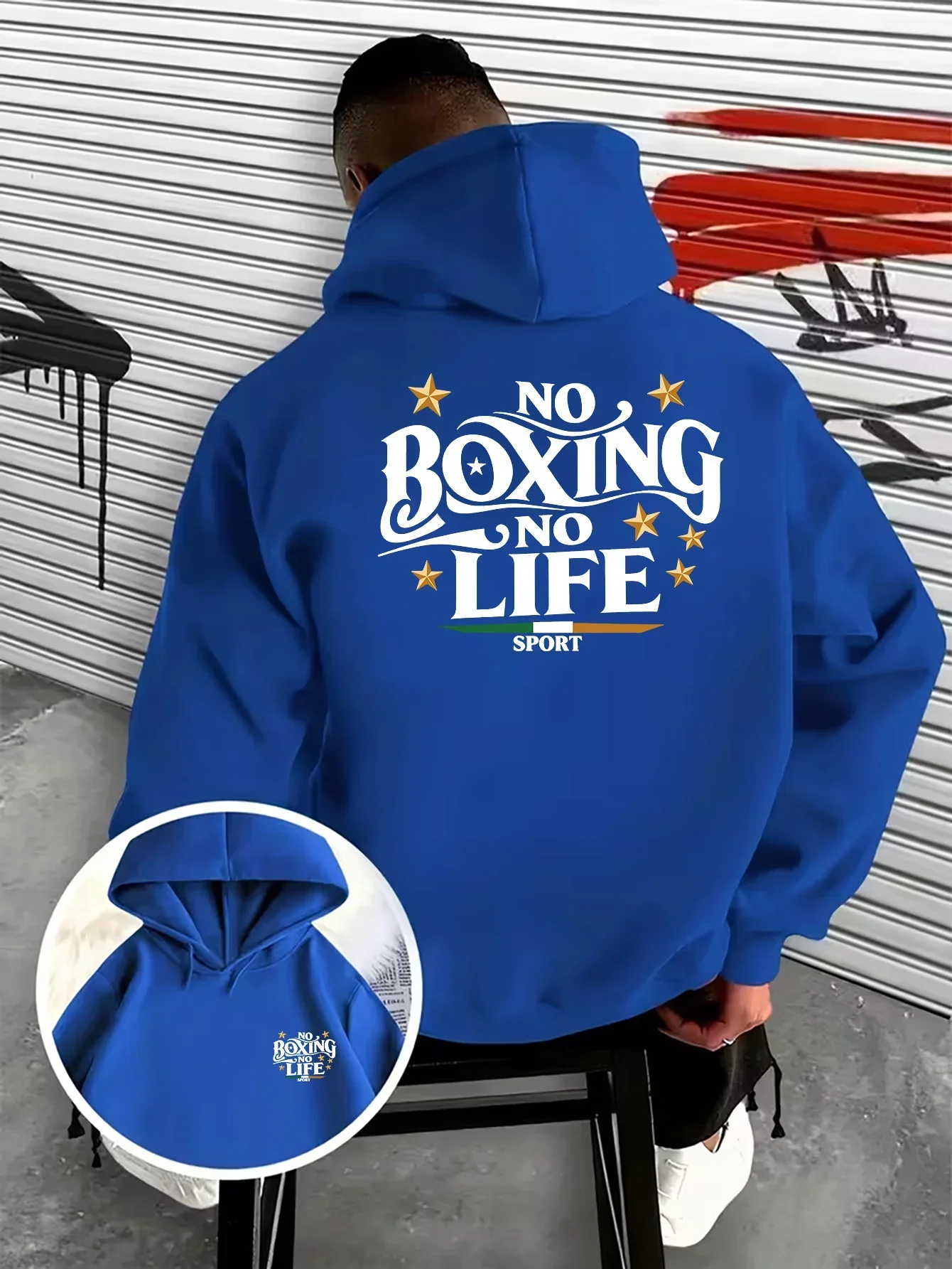 Sparta Hoodie Unisex Spartan Warrior Greek Gladiator Helmet Gym Fitness Workout Medieval Dark Aesthetic TrendySport Sweatshirts view 5