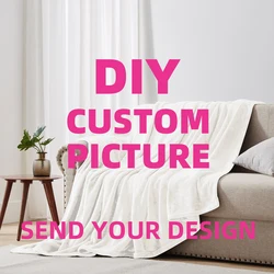 DIY picture customized blanket, printed blanket collage birthday souvenir gift for parents personalized blanket
