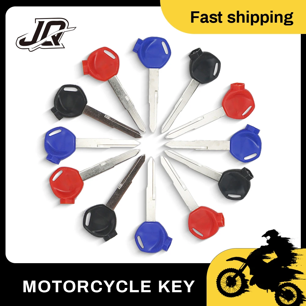 

Замена необрезанного ключа для мотоцикла для скутера HONDA, магнитные противоугонные ключи для замка Zoomer DIO 56 Z4 Z125 SCR100 WH110, пустой ключ