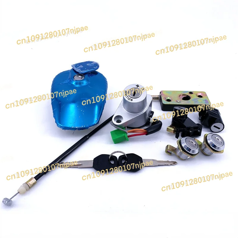 

Аксессуары для мотоциклов GZ150-A Набор замков GZ125HS Крышка топливного бака Электрический дверной замок Ключ Полный замок боковой коробки автомобиля