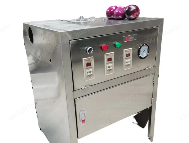 

Peeling Machine 100-150kg Per Hour Onion Domestic Commercial Electric Large Automatic Stainless Steel Pneumatic Processing