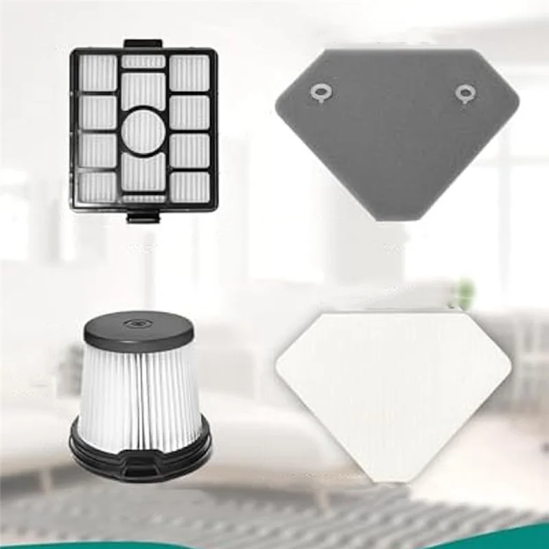 Shark BU3523용 ABBK 필터 교체 깨끗하고 가벼운 무선 스틱 클리너 및 Shark BU3521 및 빈 무선 스틱