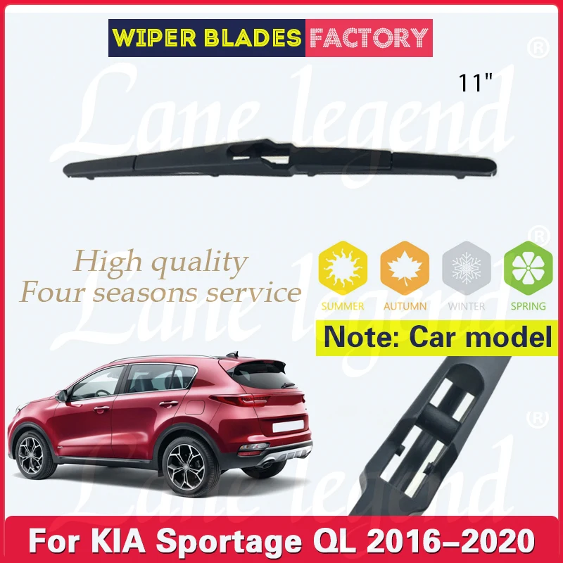 Auto wischer blatt hinten Heckscheibe Windschutz scheibe Scheiben wischer für kia sportage ql 2016 2017 2018 2019 2020 Autozubehör 11"