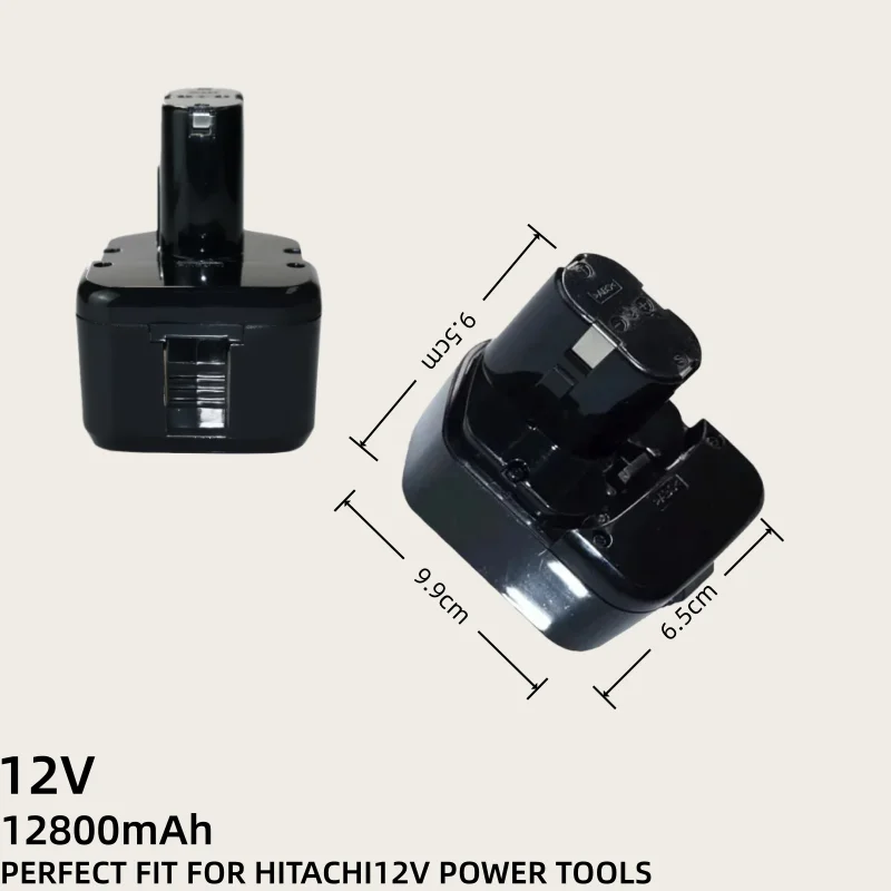 

The new 12V rechargeable battery is suitable for Hitachi power tools such as EB1214S, EB1220BL, EB1212S, WR12DMR, and CD4D