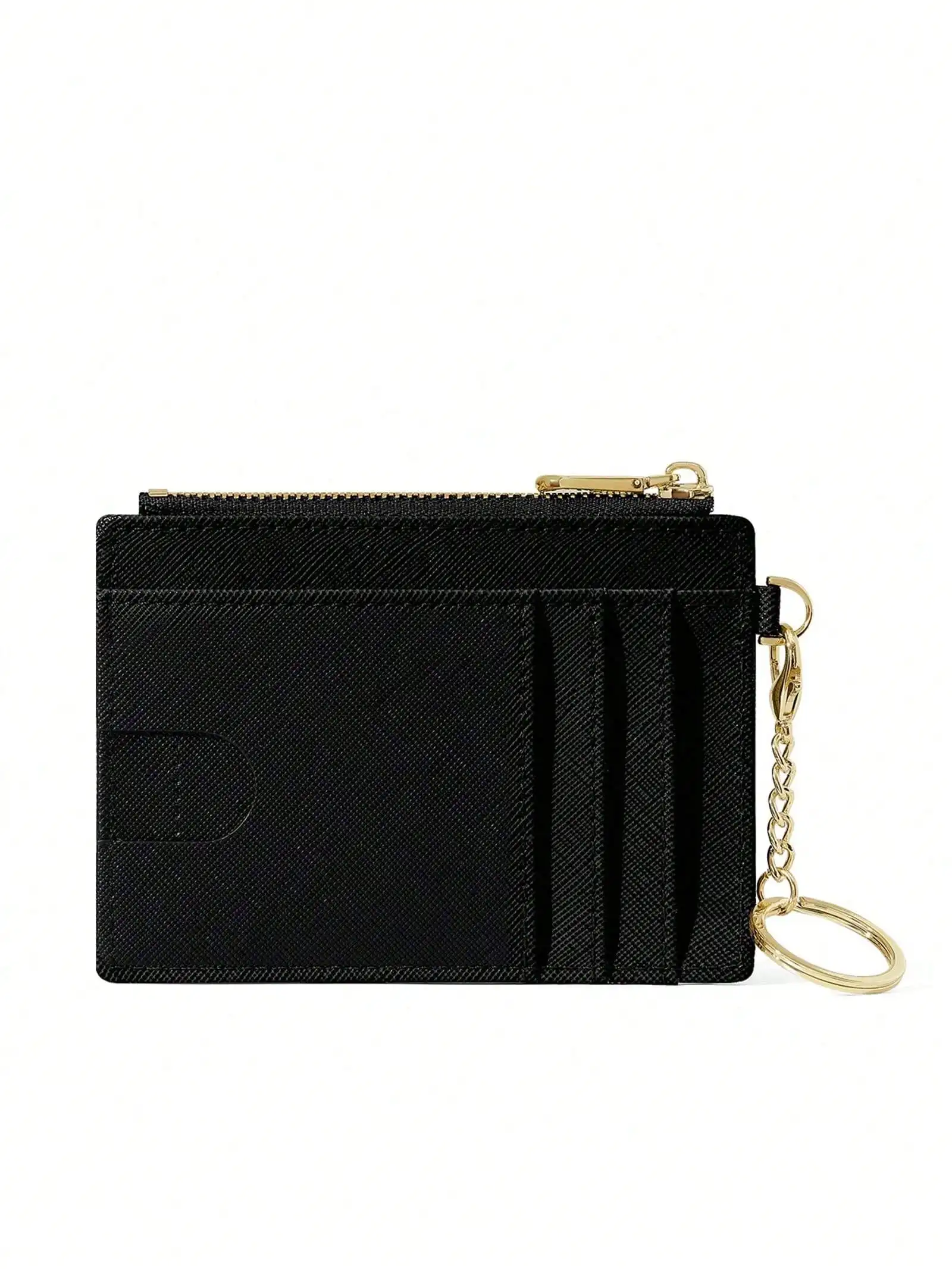 

Fashion Simple Mini Card Organizer Commute Portable Cute Keychain Coin Purse Multifunction Zipper Storage Bag Suitable For Cards
