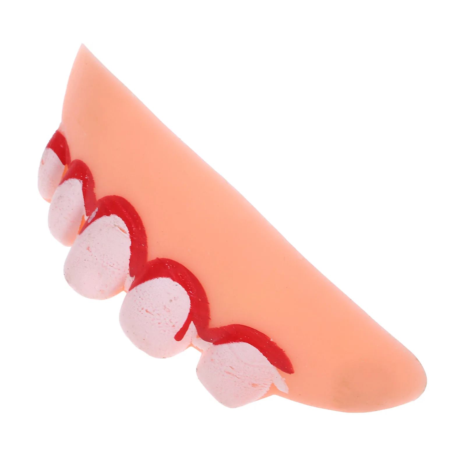 

Fake Teeth Prop for Halloween Party Scary Funny Decor Ugly Costume Accessory Plastic Material Long Lasting Durability