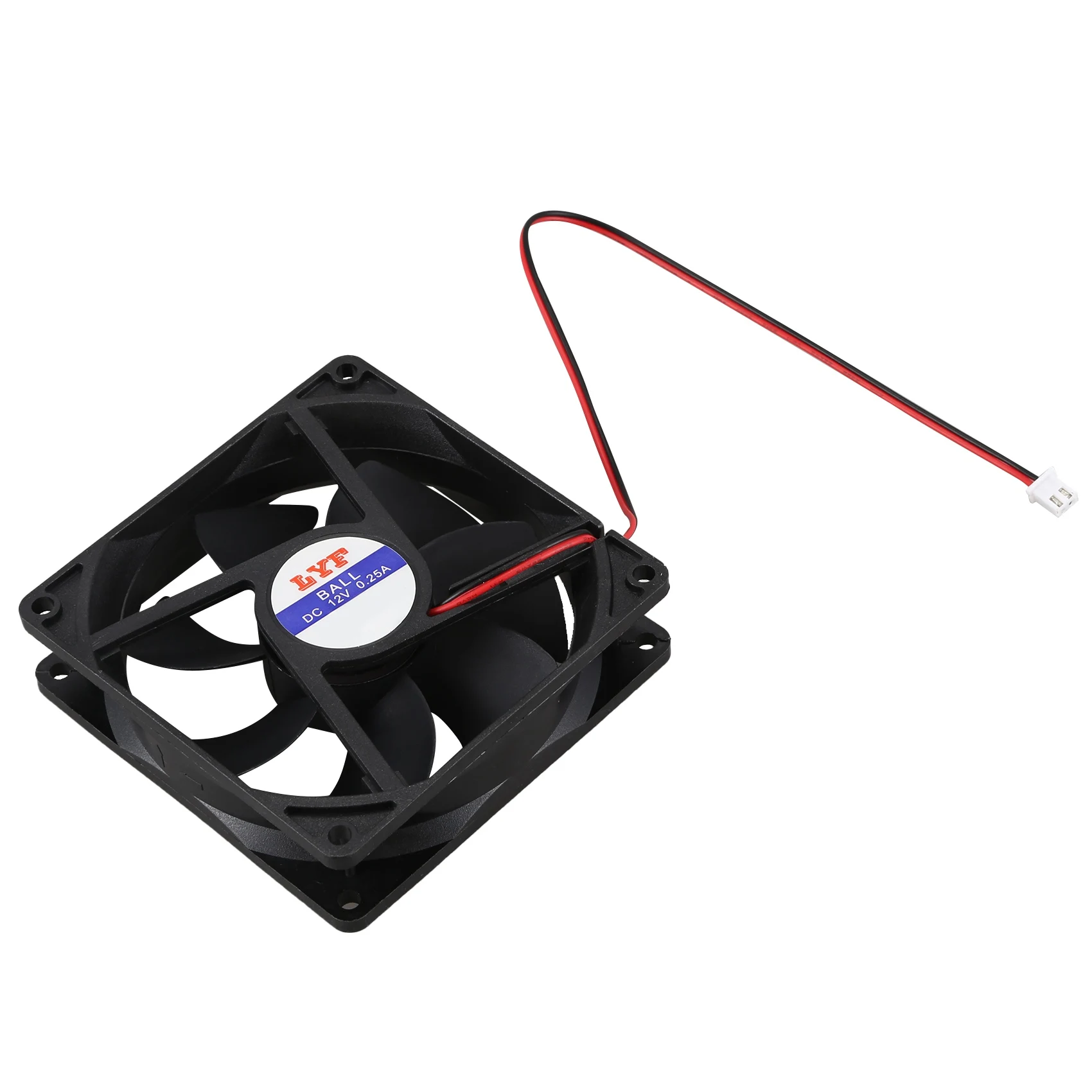 

92mm x92mm x 25mm DC 12V 2Pin 65.01CFM Computer Case CPU Cooler Cooling Fan