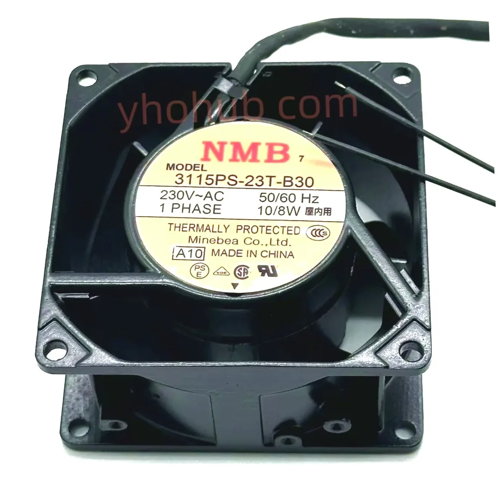 nmb-mat-3115ps-23t-b30-a10-dc-50-60hz-80x80x38mm-2線式サーバー冷却ファン