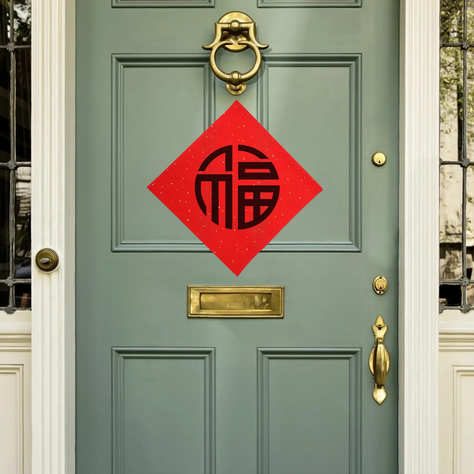 40 листов бумаги с персонажами Фу, красная бумага Сюань, пустые листы для китайского Нового года, весеннего фестиваля, товары для вечеринок, товары для вечеринок