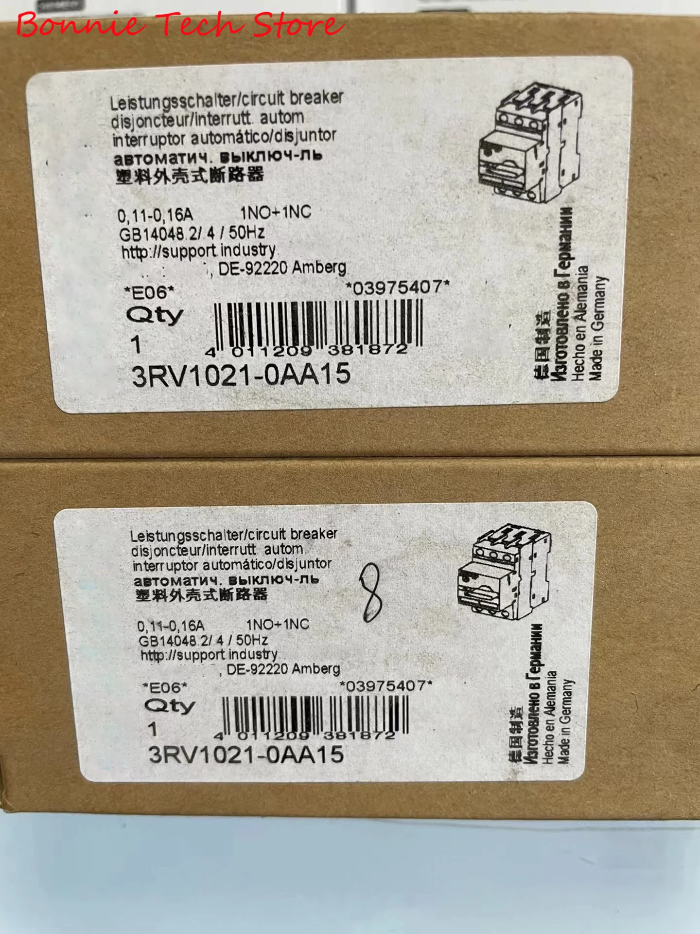 3RV1021-0AA15 for Siemens Circuit Breaker