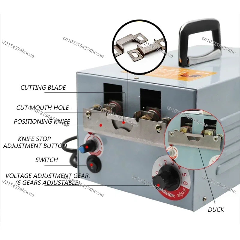 دجاج كهربائي محمول مع روتين 220 فولت/220 وات قطع لوحة كسر أوتوماتيكية معدات الدجاج المفككة