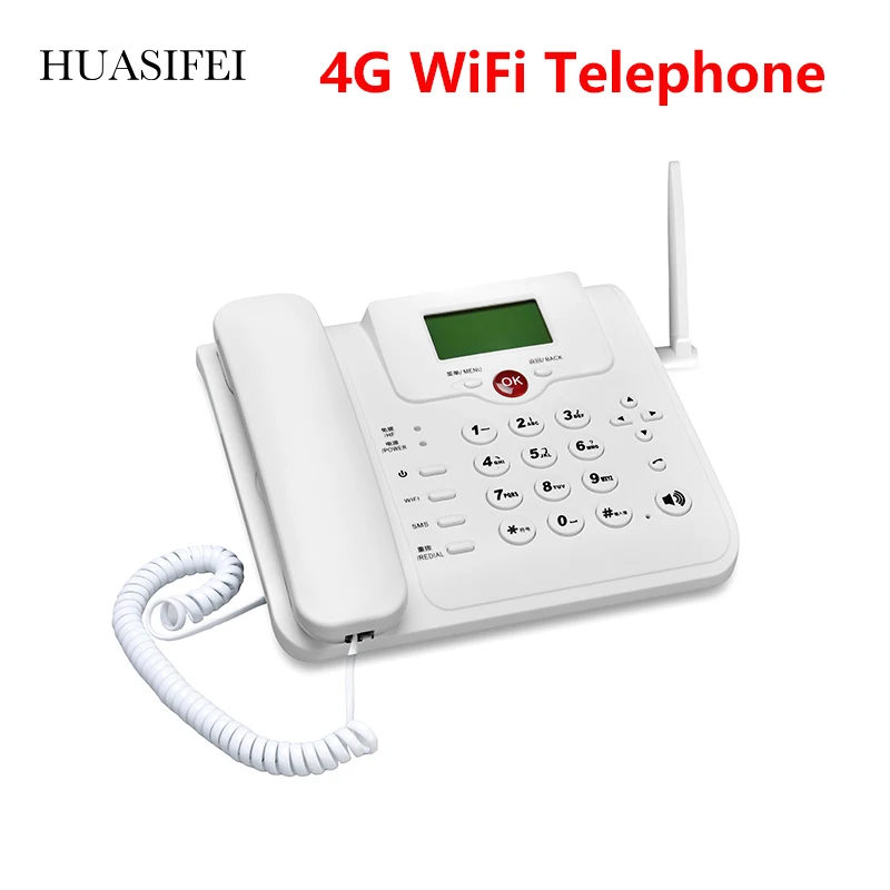 W101L 4G wifi router 4G voice call telephone volte 4g landline wifi hotspot desk sim card slot telephone fixed phone