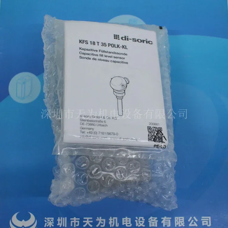 2026.4 Imported KFS 18 T 35 POLK-KL German Deutschland Di Soric Capacitive Liquid Level Sensor