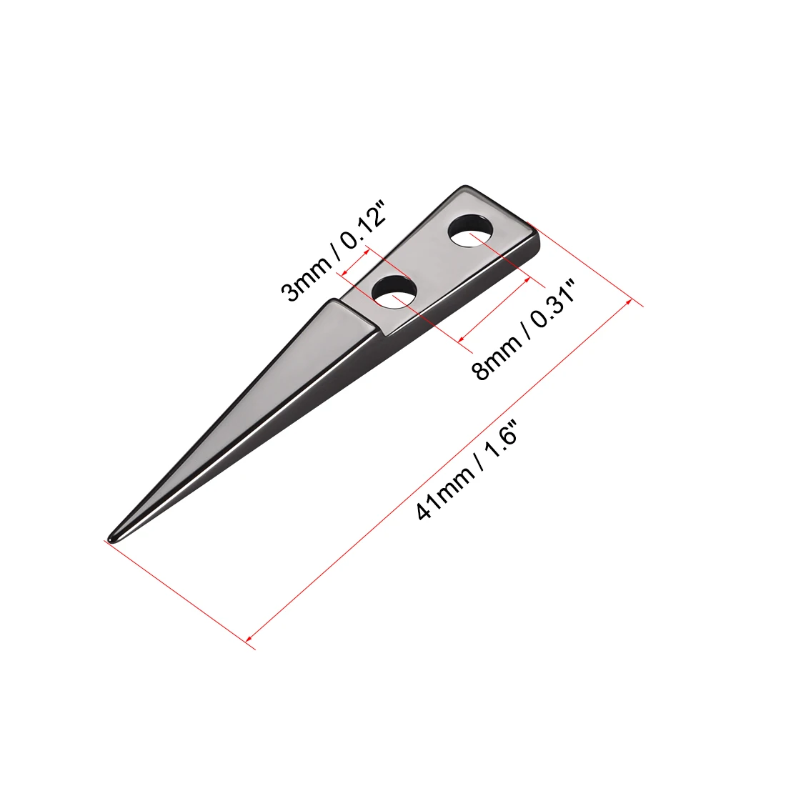 1/2/4pair bílá/černá přímo špičaté keramika tipy nahraditelné žár odolnost non-conductive hlav pro keramika pinzeta