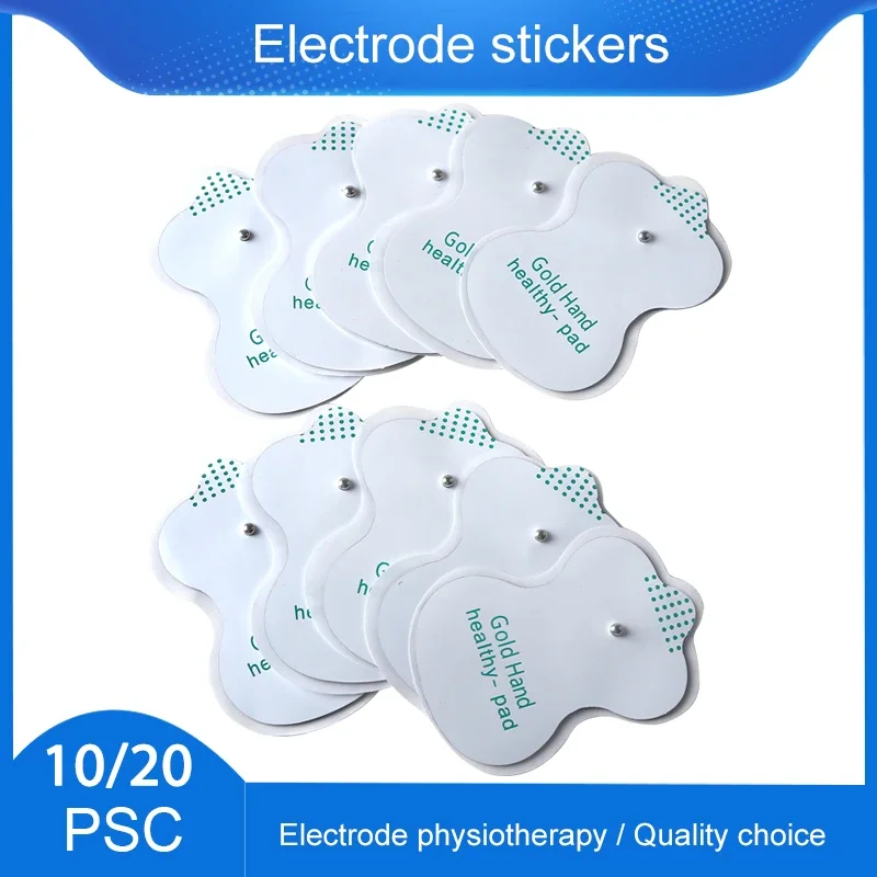 

10/20P Electrode Pads Conductive Gel Pad for TENS Unit Digital Therapy Therapeutic Pulse Stimulator Electro Sticker Health Care