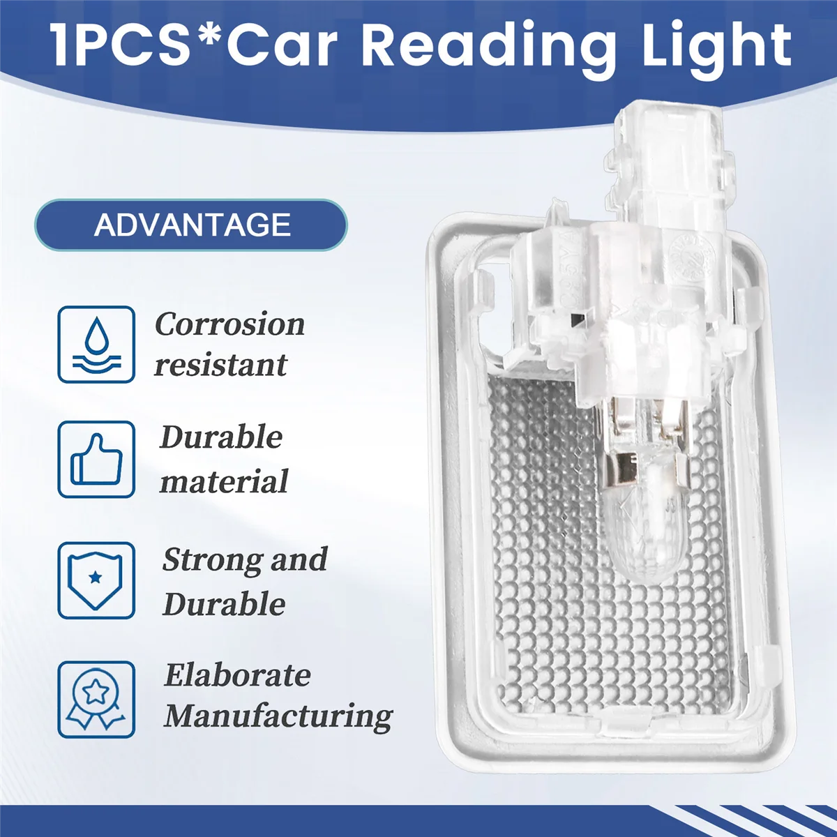 

Lasting Car Reading Light Vanity Mirror Light Interior Roof Lamp XDE500320 for LR3 LR4 Range Sport