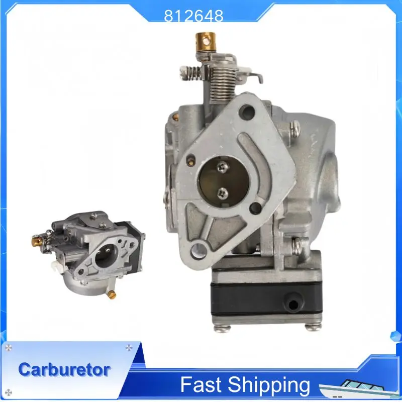 

812648 Carburetor For Mercury Mariner Outboard 2-Stroke 5HP 4HP Boat Engine Compatible 812648T Carb